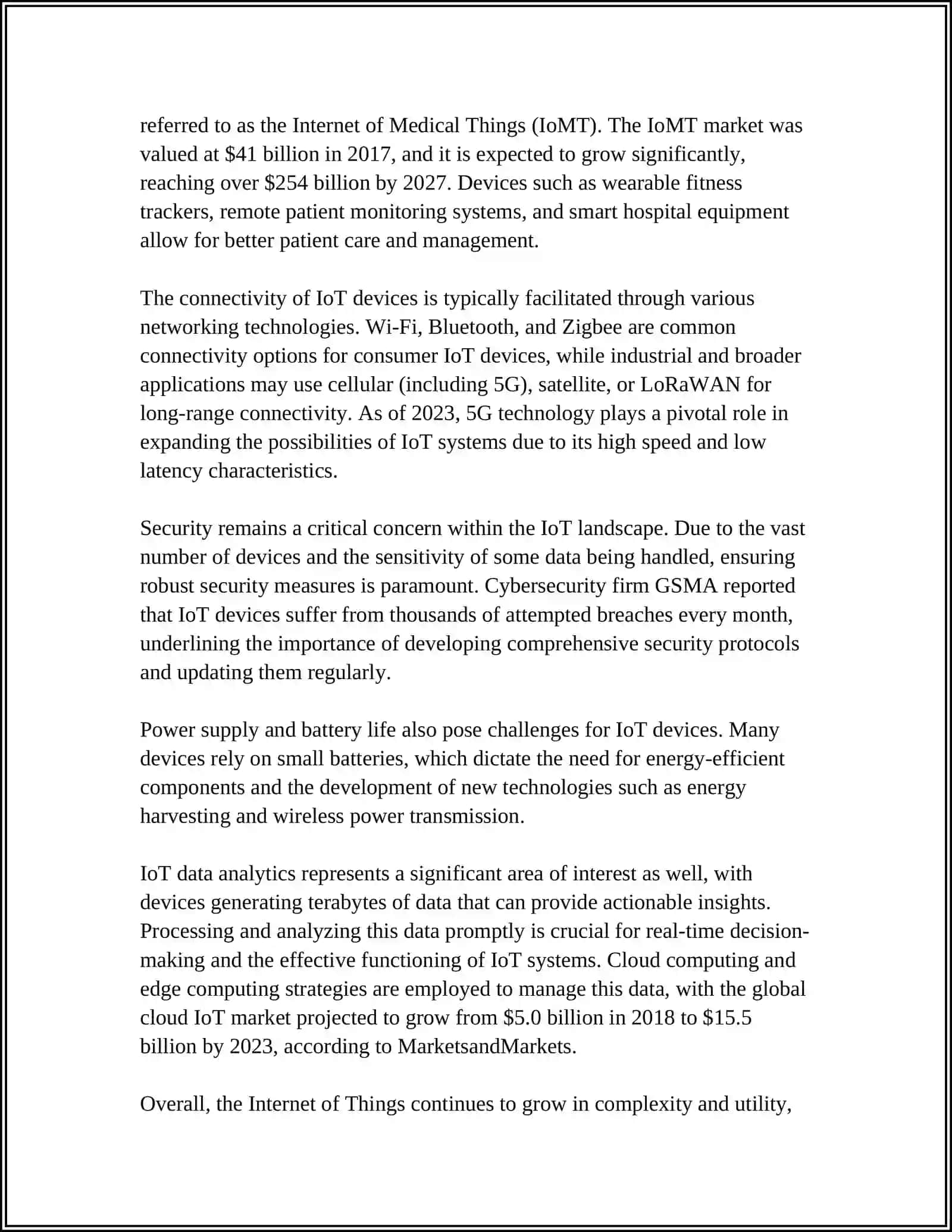 Internet of Things (IoT) 4