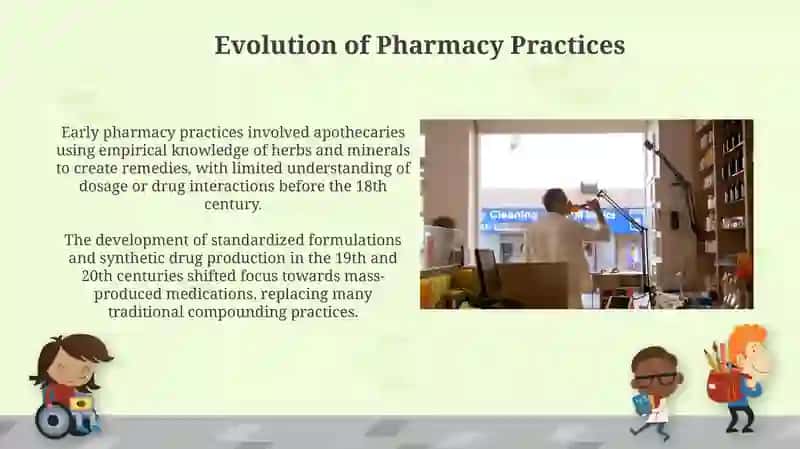 The old and modern pharmacies 4