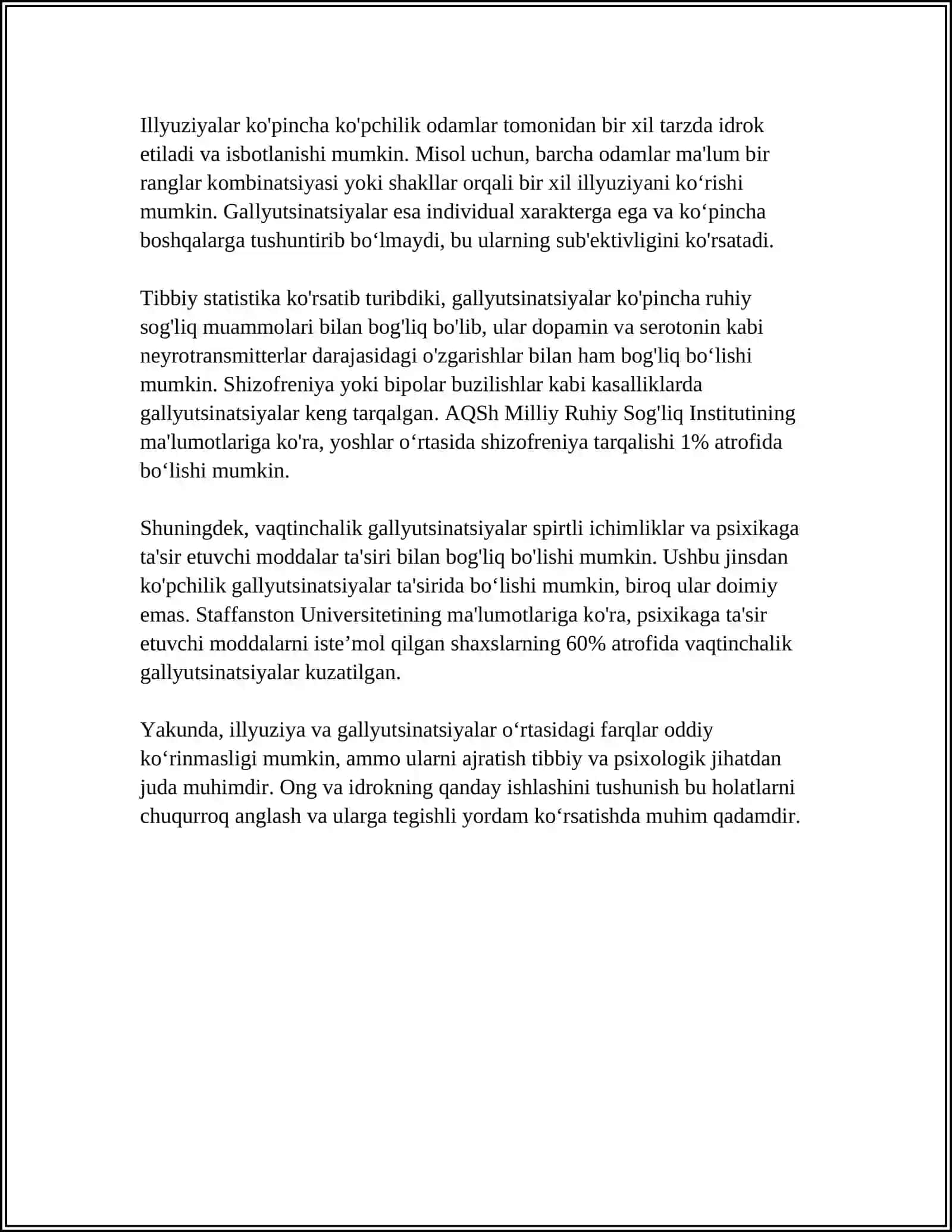 IDROKDA ILLYUZIYA VA GALLYUTSINATSIYA 4
