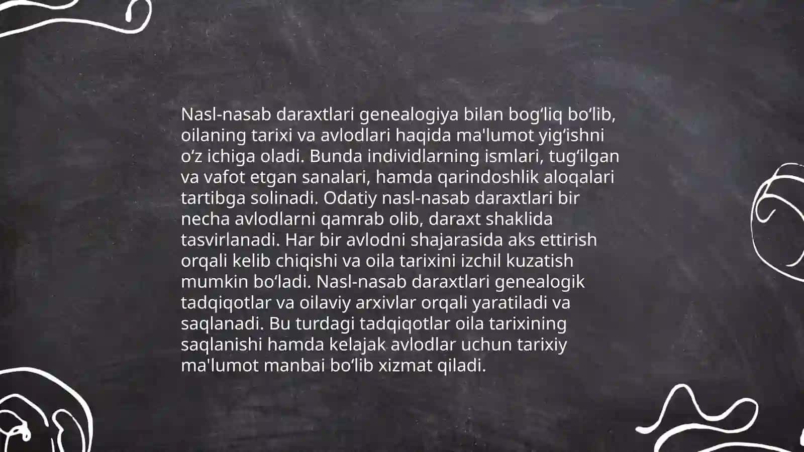 Genealogik usul asoslari 4