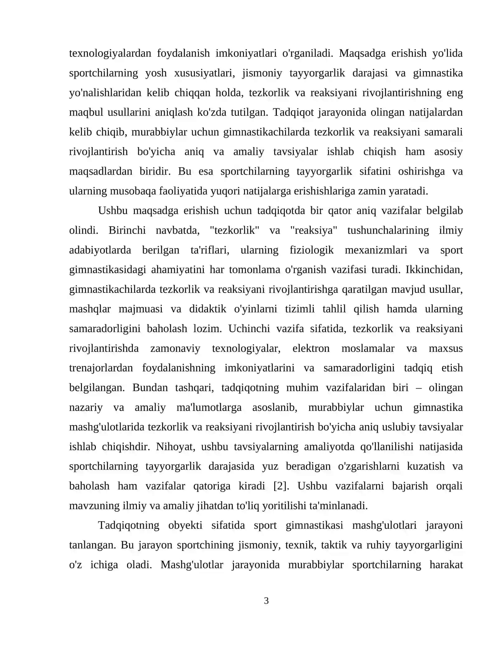 Gimnastikada tezkorlik va reaksiyani rivojlantirish 4