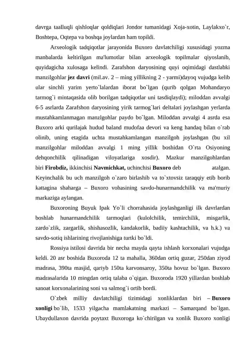 BUXORO AMIRLIGINING TASHKIL TOPISHI VA ETNIK JARAYONLAR 4