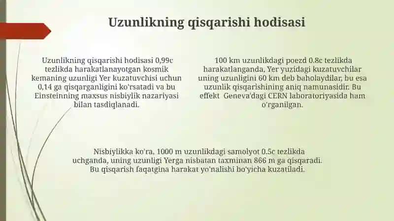 Vaqt relisining buzilishi va ishlash printsipini oʻrganish 4