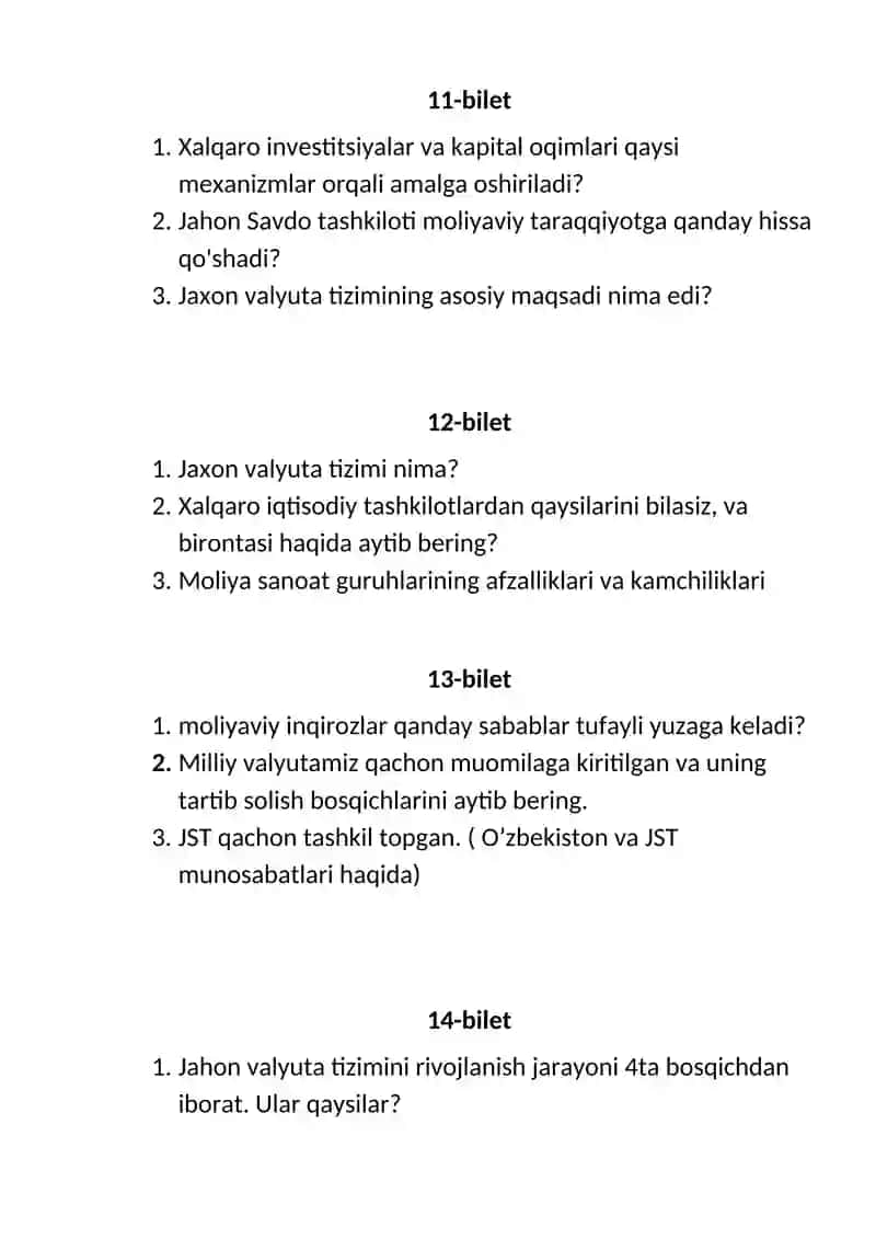 Milliy Valyuta Tizimi 4