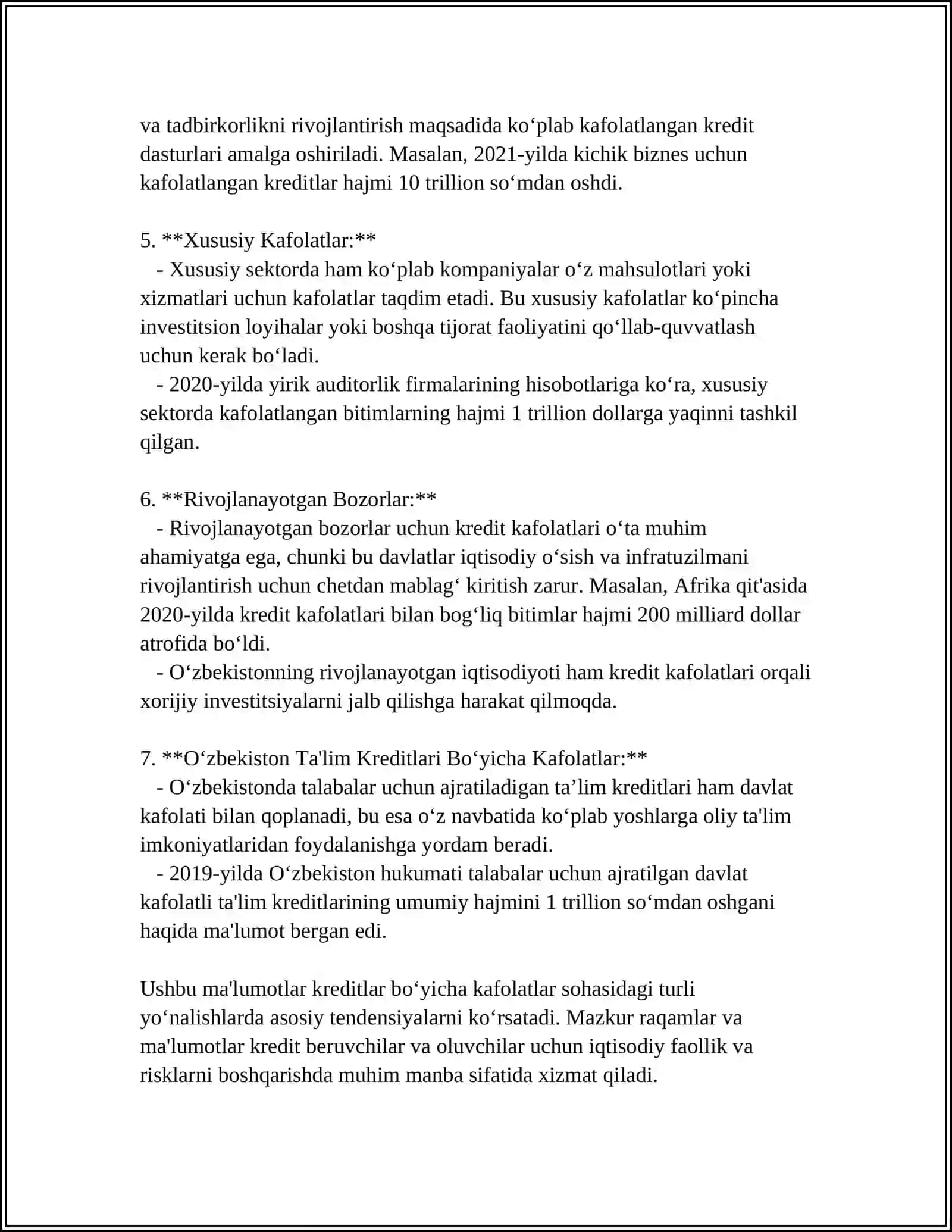 TIJORAT BANKLARIDA BALANSDAN TASHQARI OPERATSIYALARI 4