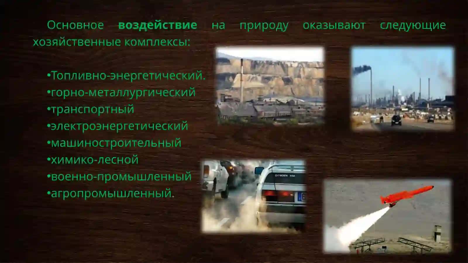 Антропогенное воздействие на природу 4