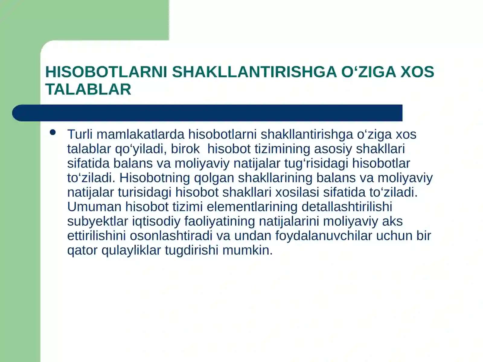 Moliyaviy natijalar va Rentabillik tahlili 4