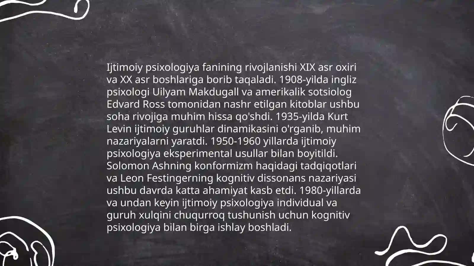Sotsialogik psixologiya gʻoyalarning shakllanish tarixi 4