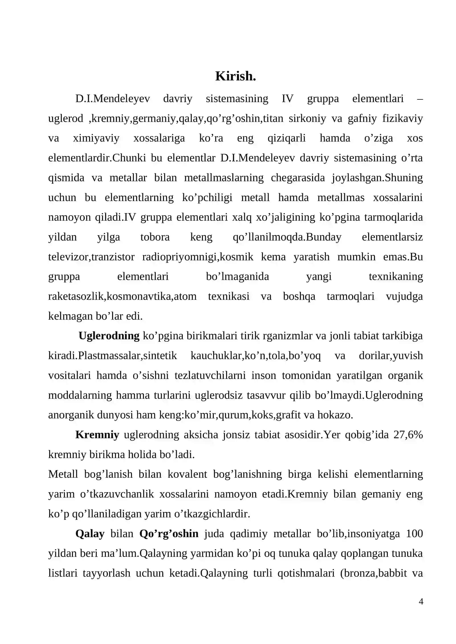 β-qalay kislotaning olinishi va xossalari 4