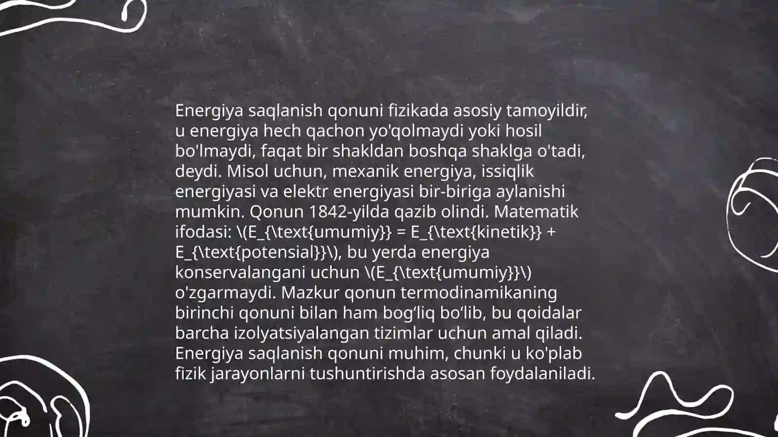 Terma dinamika qonunlari 4