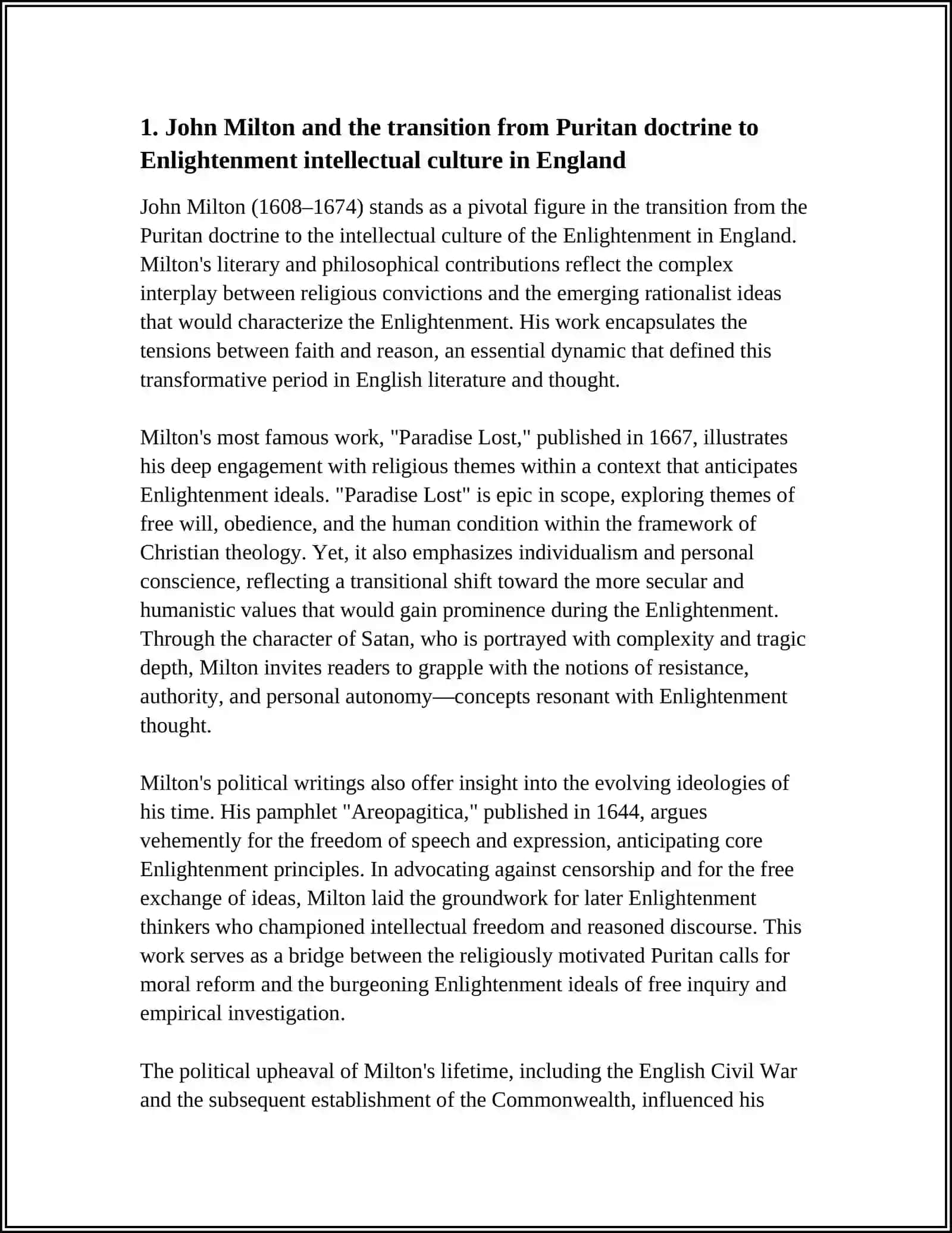 LITERATURE OF THE AGE OF ENLIGHTENMENT 4