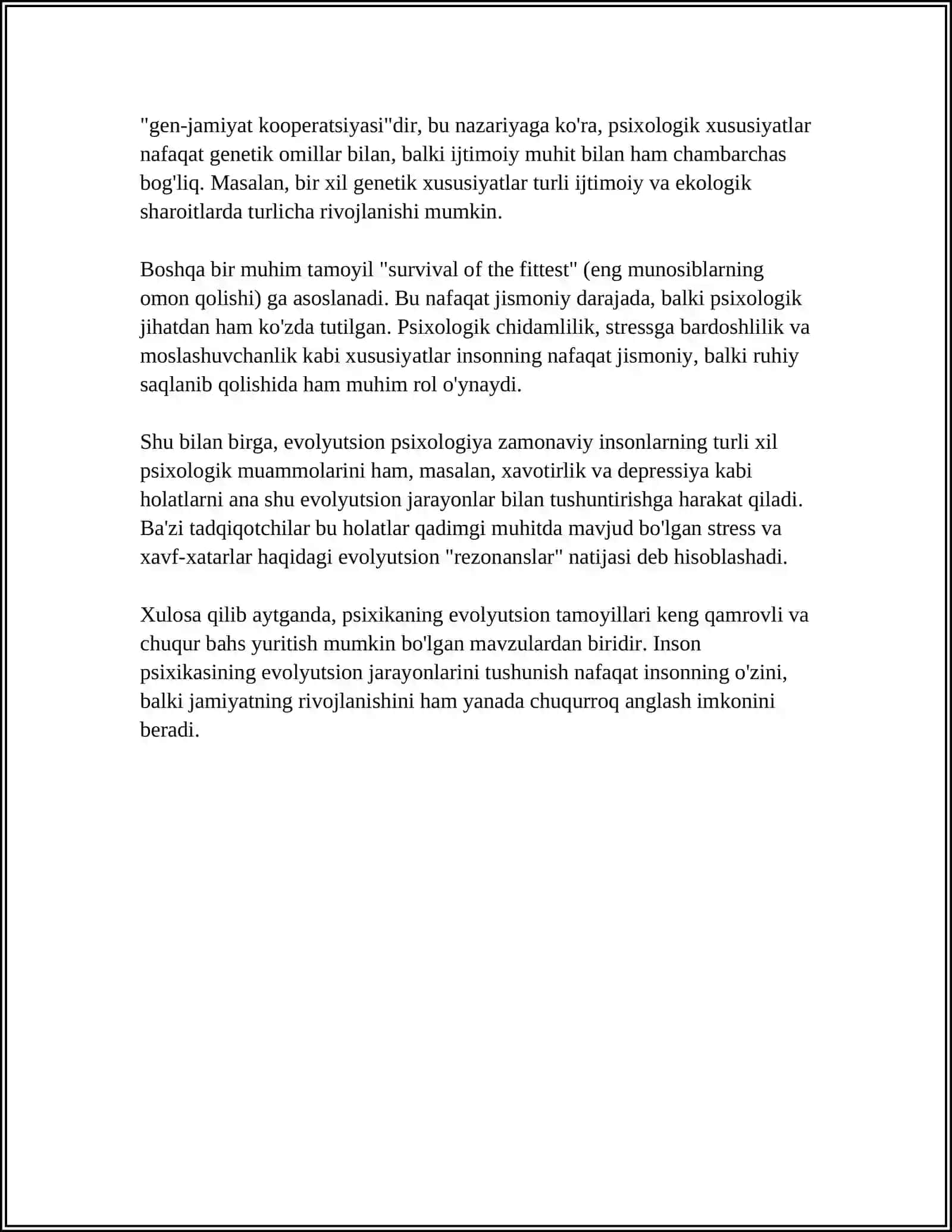 PSIXIKANING FILOGENETIK TARAQQIYOTI 4