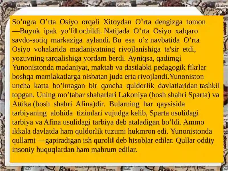 Pedagogik Fanining Tarixi 4
