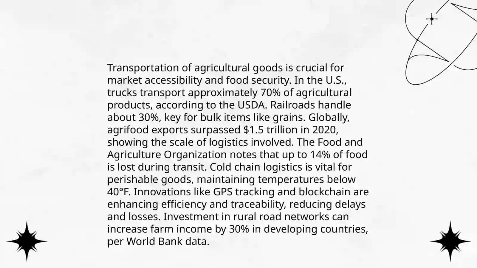 Supply Chain Management in Agriculture 4