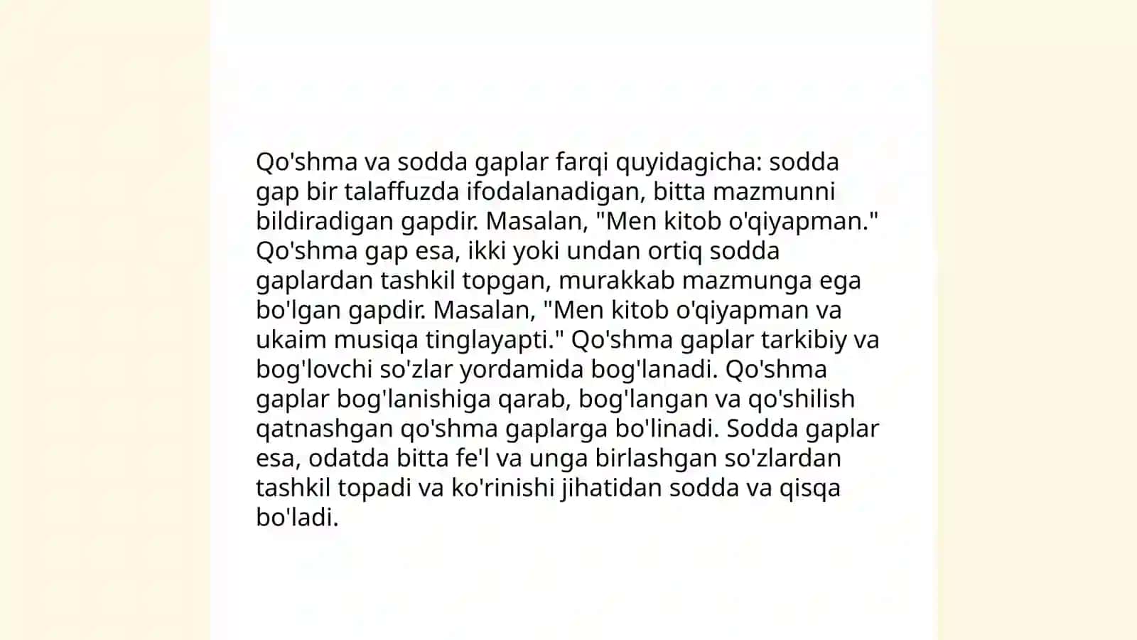 Qoʻshma gaplar haqida maʼlumotlar 4