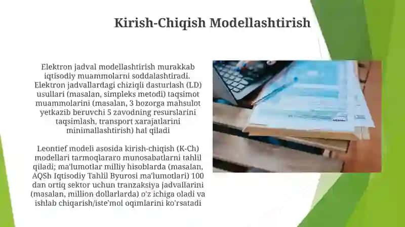 Simulyatsiya va Modellashtirish 4
