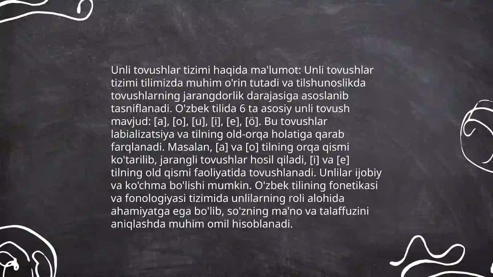 Oʻzbek shevalarining fonetikasi 4