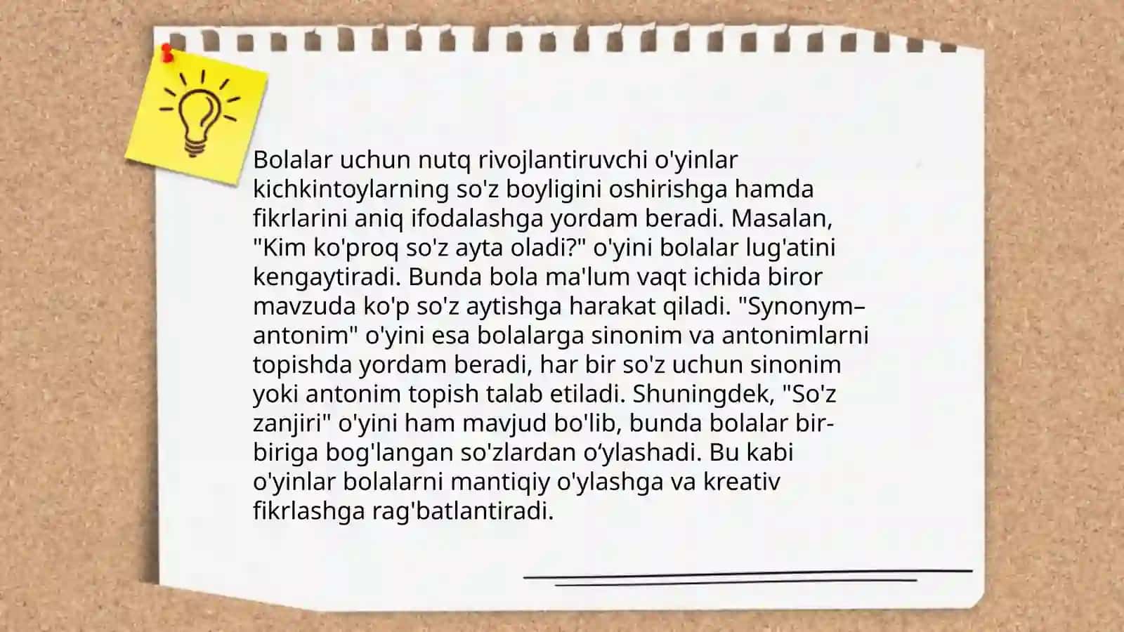 Bolalar nutqini o'stirishga oid nazariy ishlar 4