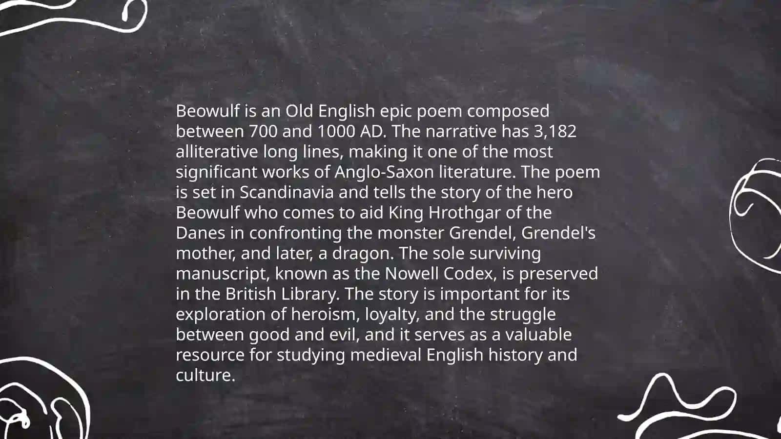 The 7th-13 centure of English literature 4