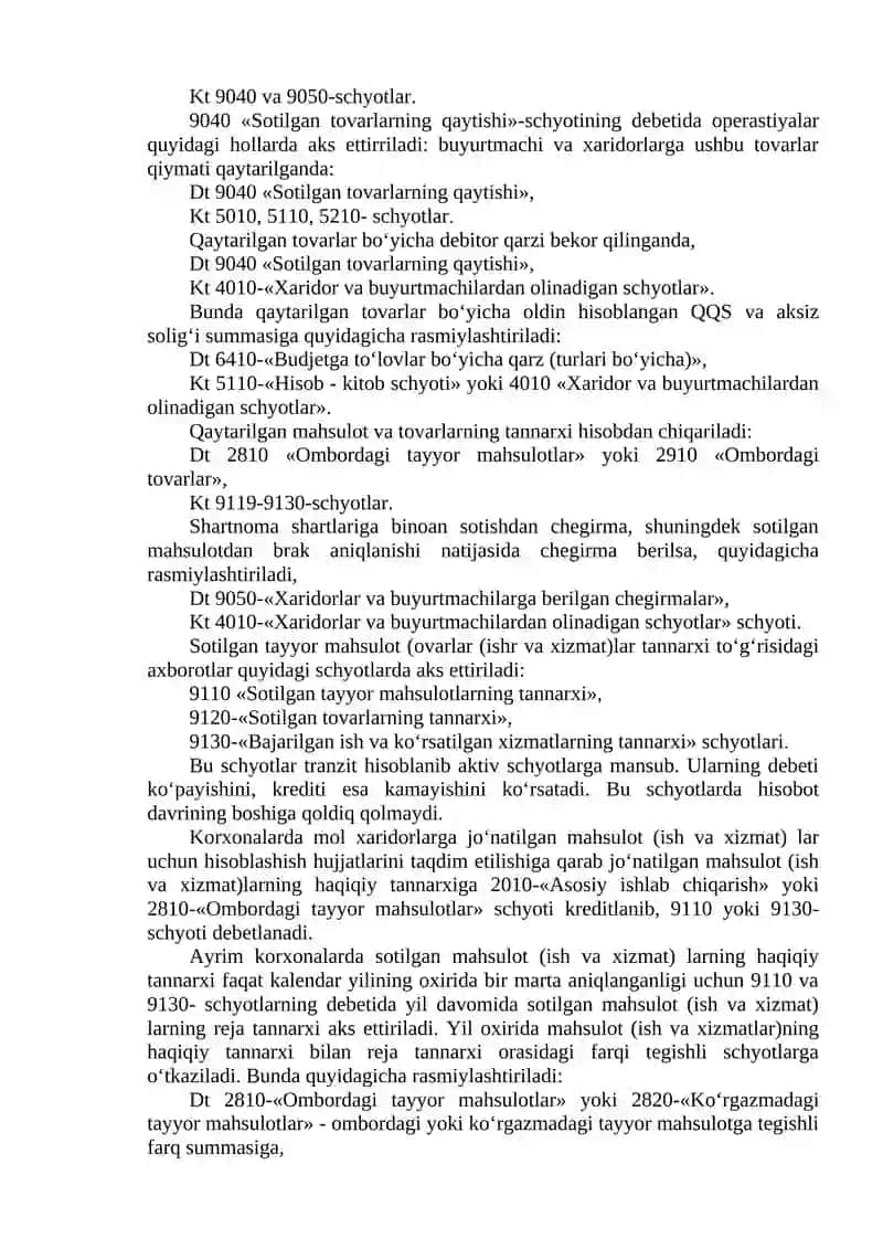 Moliyaviy natijalar hisobi 4
