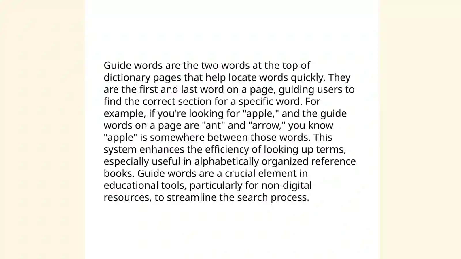 Making the most of your dictionary 4