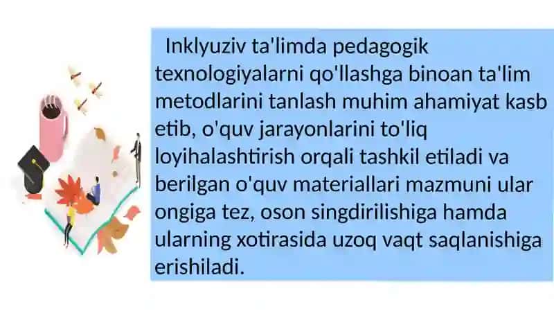 Inklyuziv ta'lim metodlari 4
