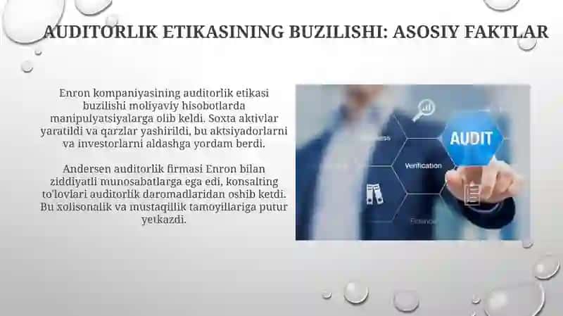 Auditorlik etikasi va Enron 4