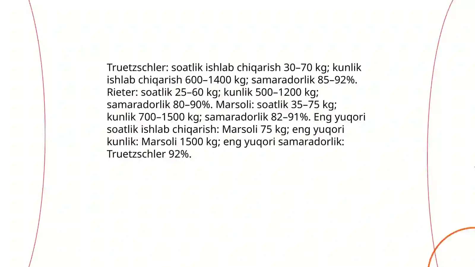 Piltalash mashinalari qiyosiy tahlili 4