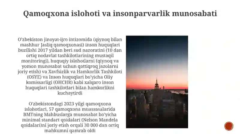 Adolatga kirish va adolatli sud jarayonlari 4
