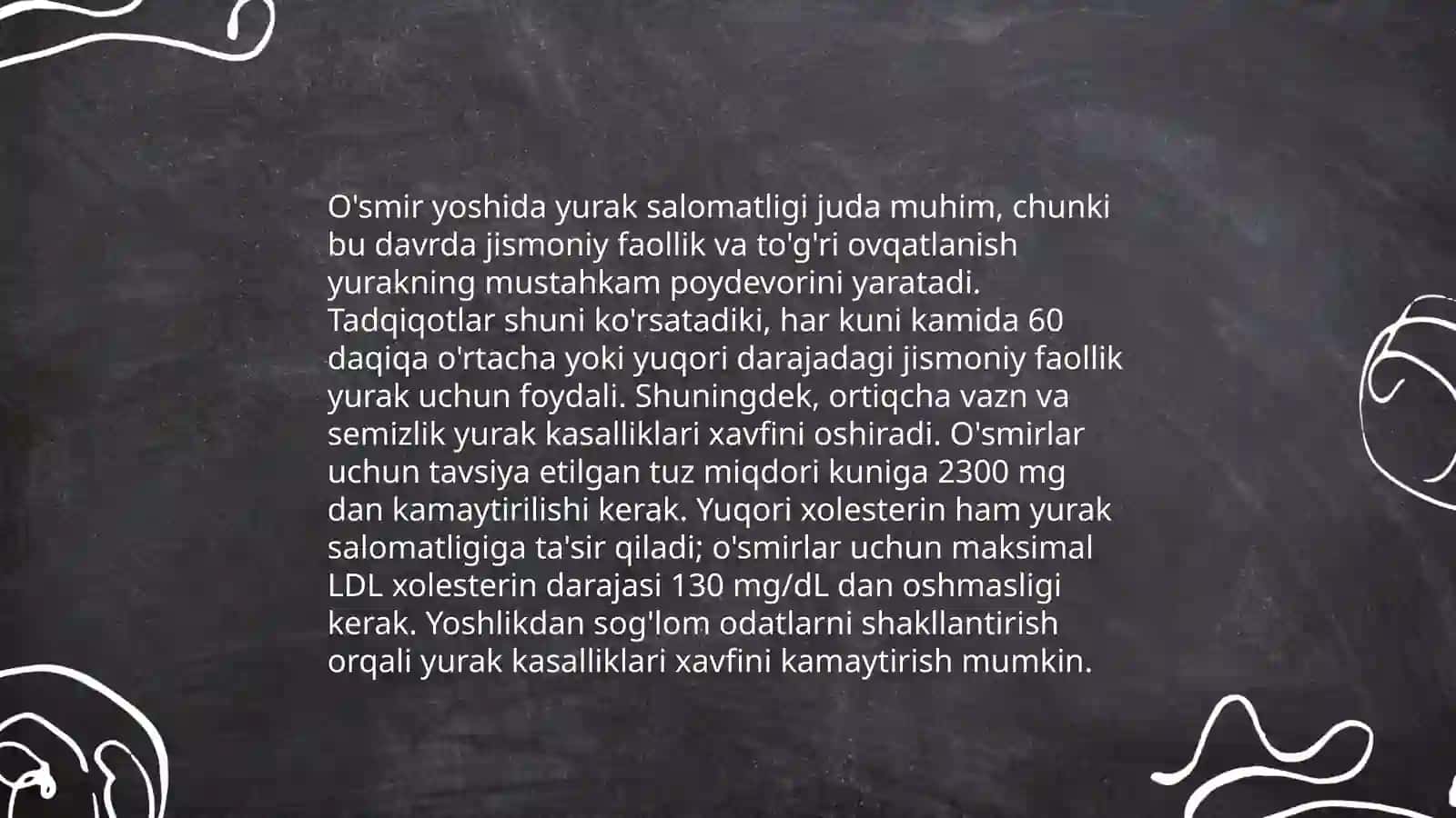Yurak tizimining yoshga oid gigiyenasi 4