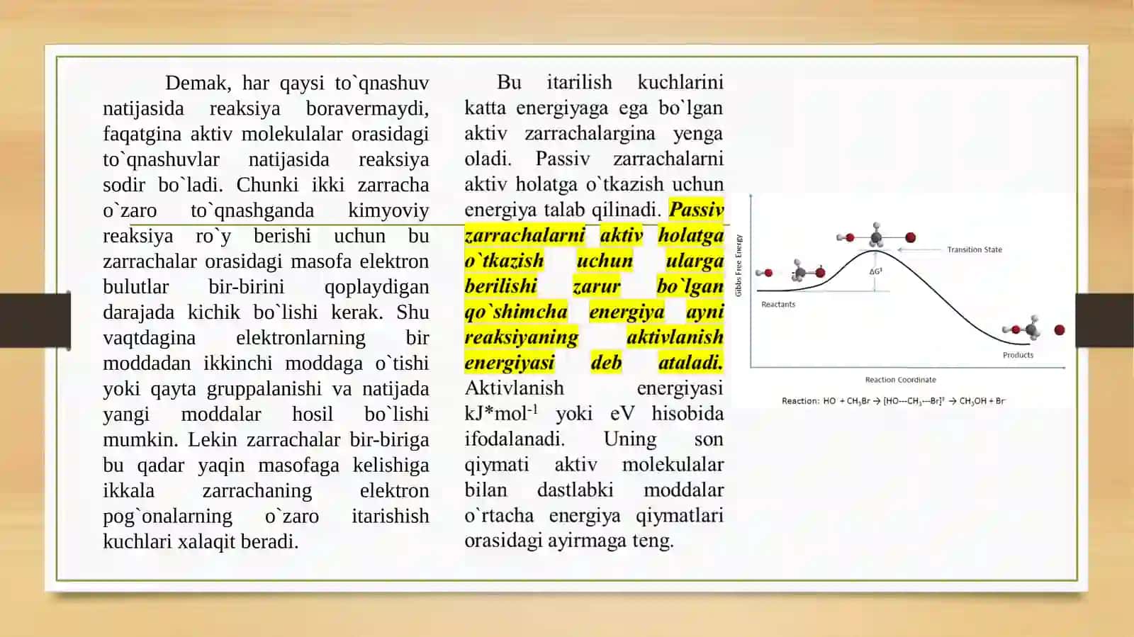 Kinetikaning nazariyalari 4
