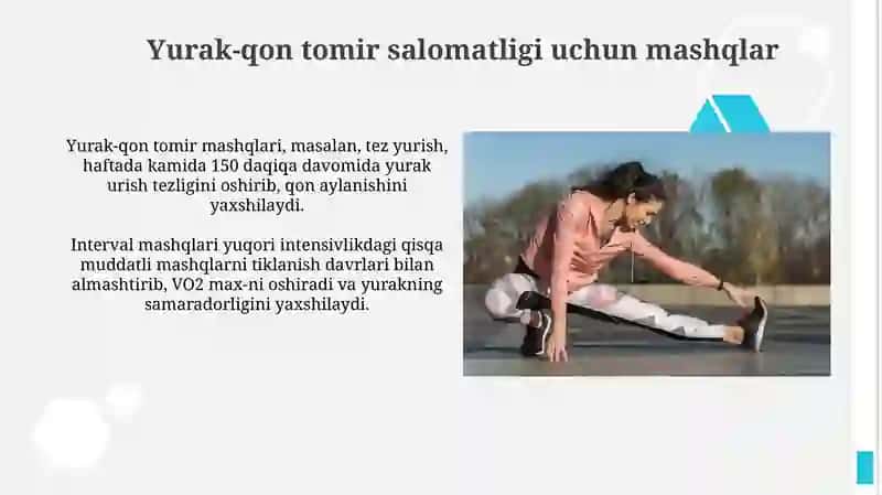 Jismoniy mashqlarning foydalari 4