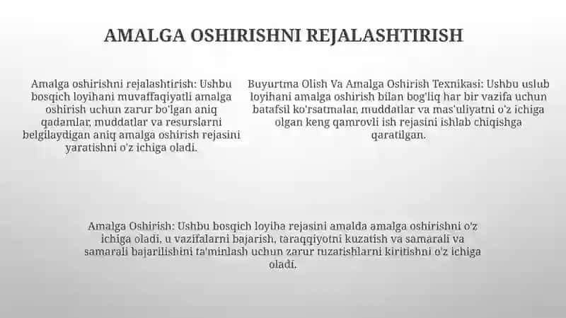 Buyurtma Olish Va Amalga Oshirish Texnikasi 4