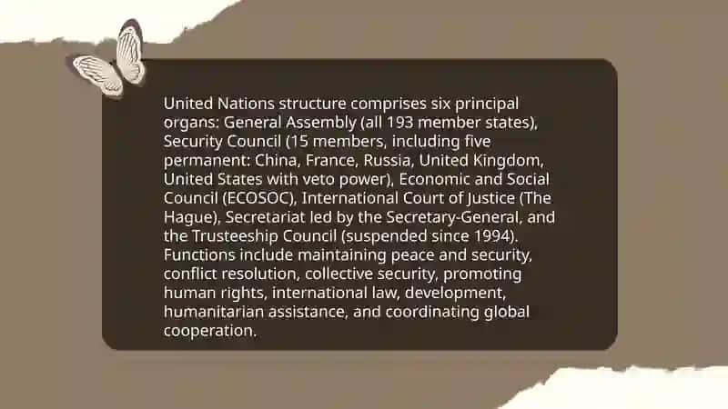The International Organizations 4