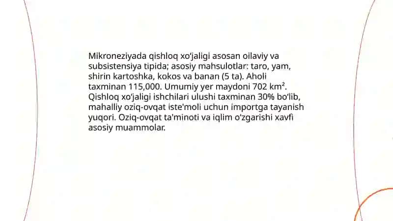 Mikroneziya iqtisodiyoti 4