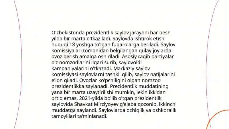 O`zbekistonda prezidentlik boshqruvi tizimi 4