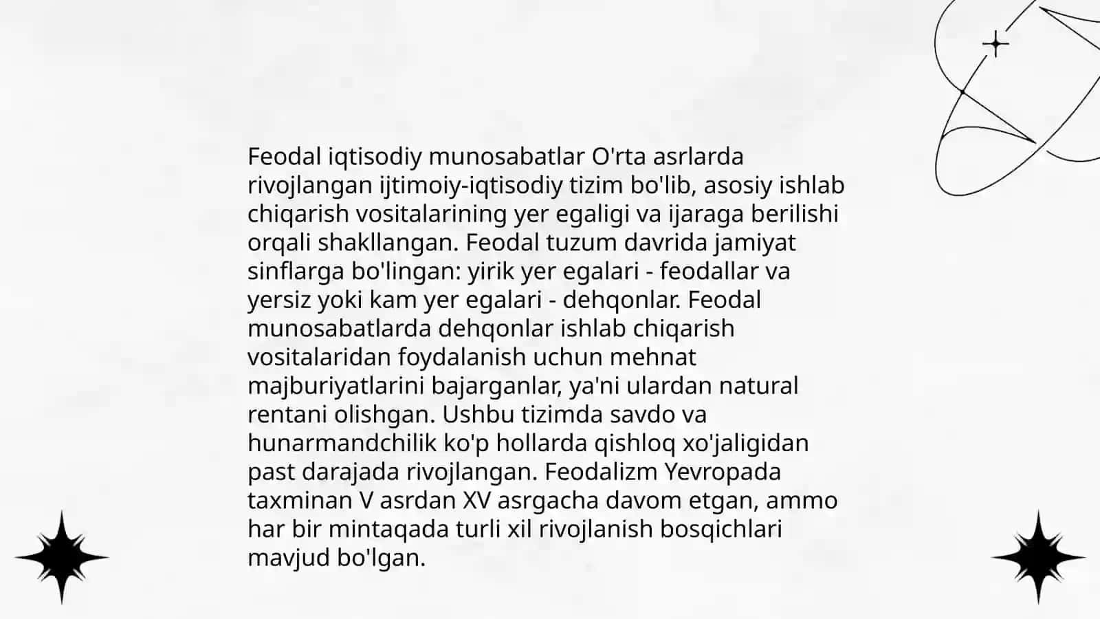 Erta o'rta asr iqtisodiy tizimi 4