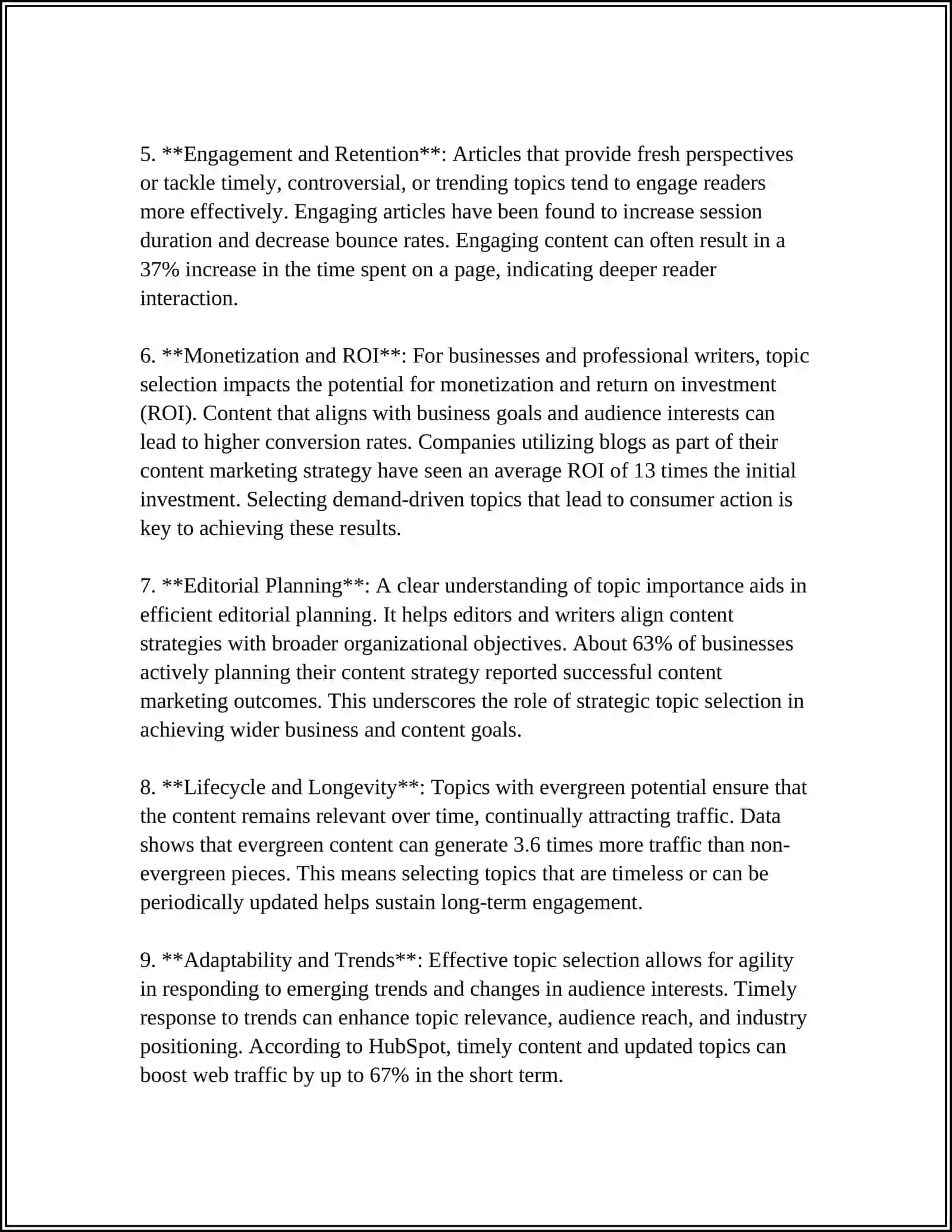 CHOOSING A TOPICS FOR AN ARTICLES AND COLLECTING INFORMATION 4
