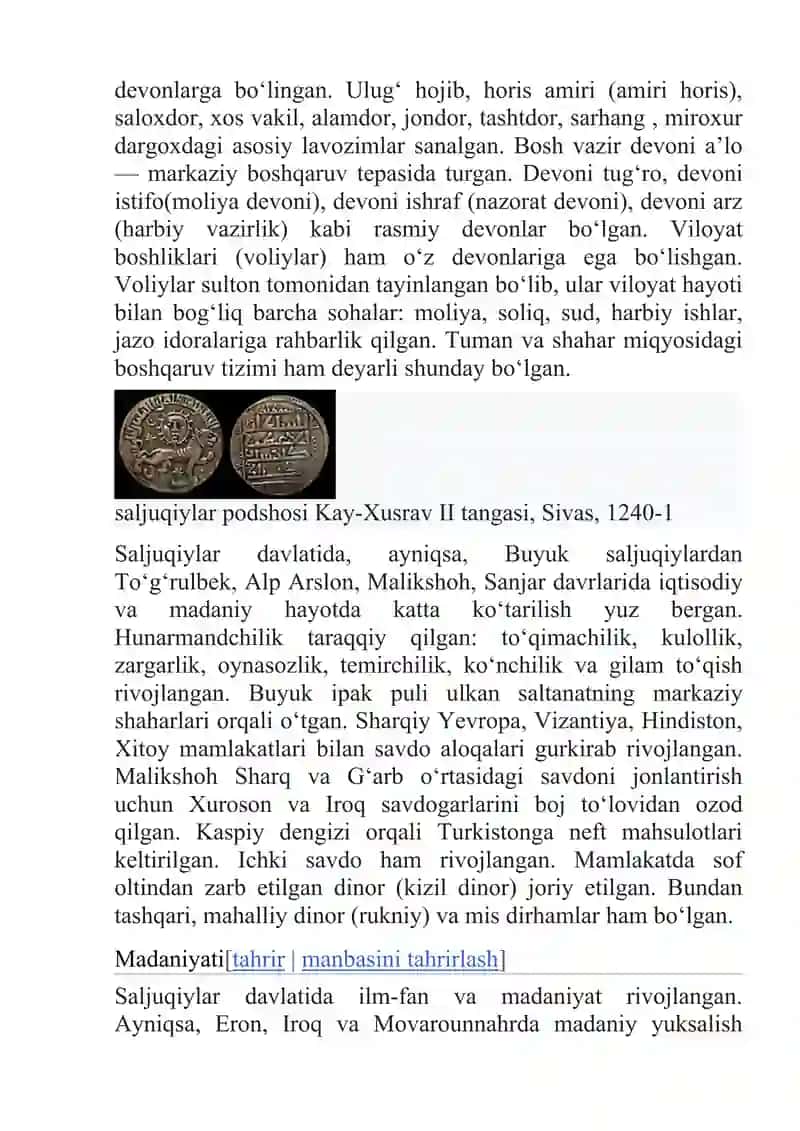 Saljuqiylar davlati 4