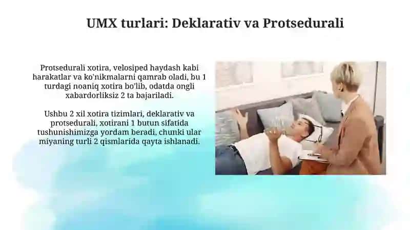Umumiy psixologiydan Xotira 4