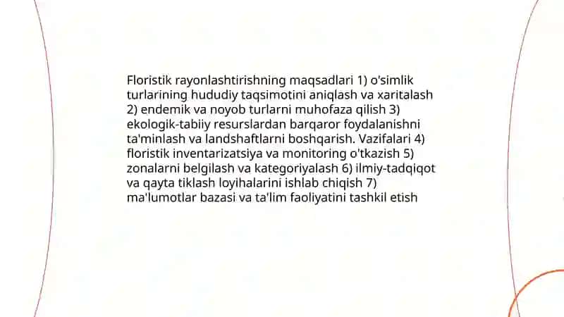 Yerni floristik rayonlashtirish 4