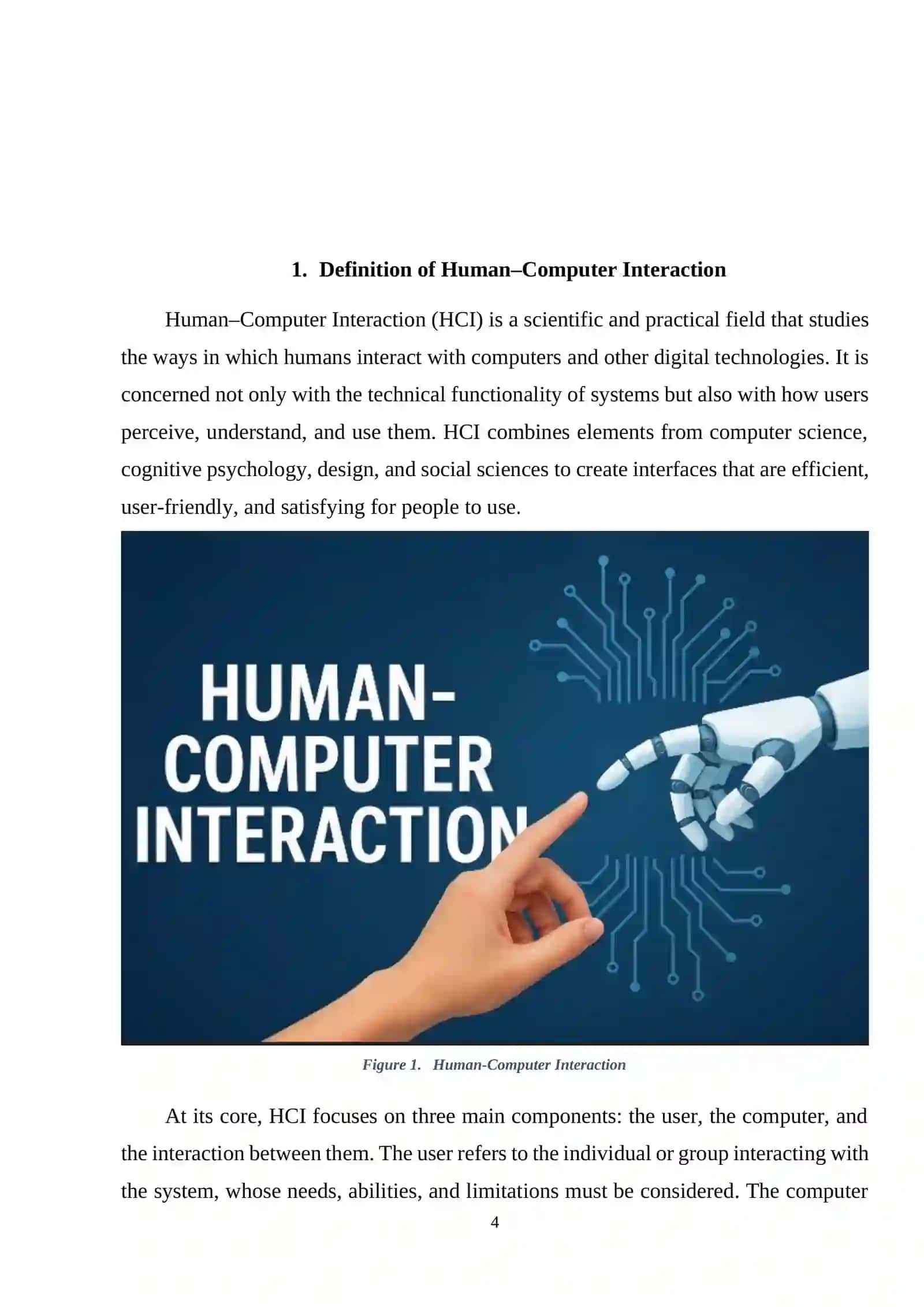 Human–Computer Interaction Basics 4