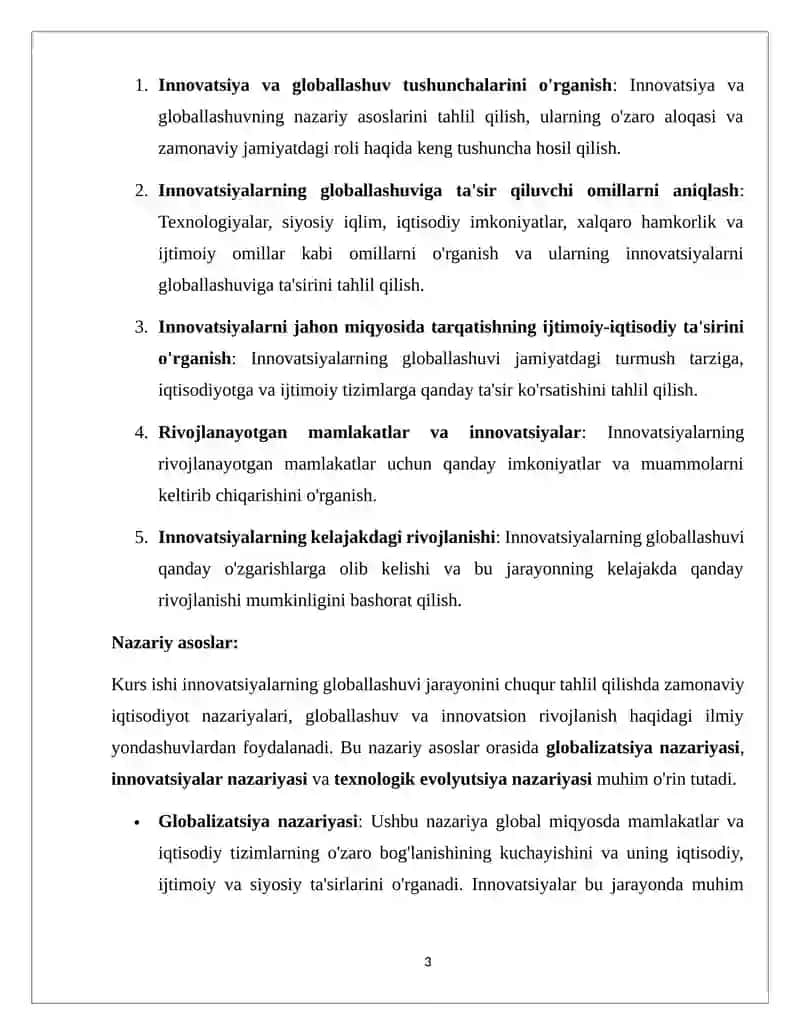 MODERNIZATSIYALASHGAN JAMIYATDA INNOVATSIYALARNING GLOBALLASHUVI 4