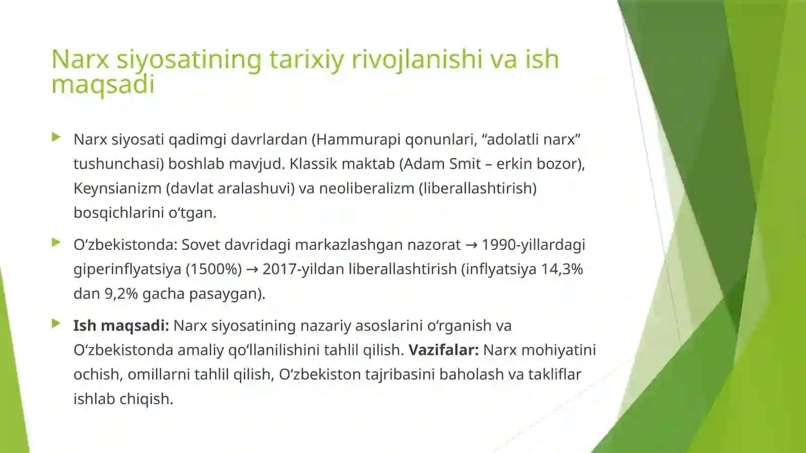 Narx siyosati xuzuri 4