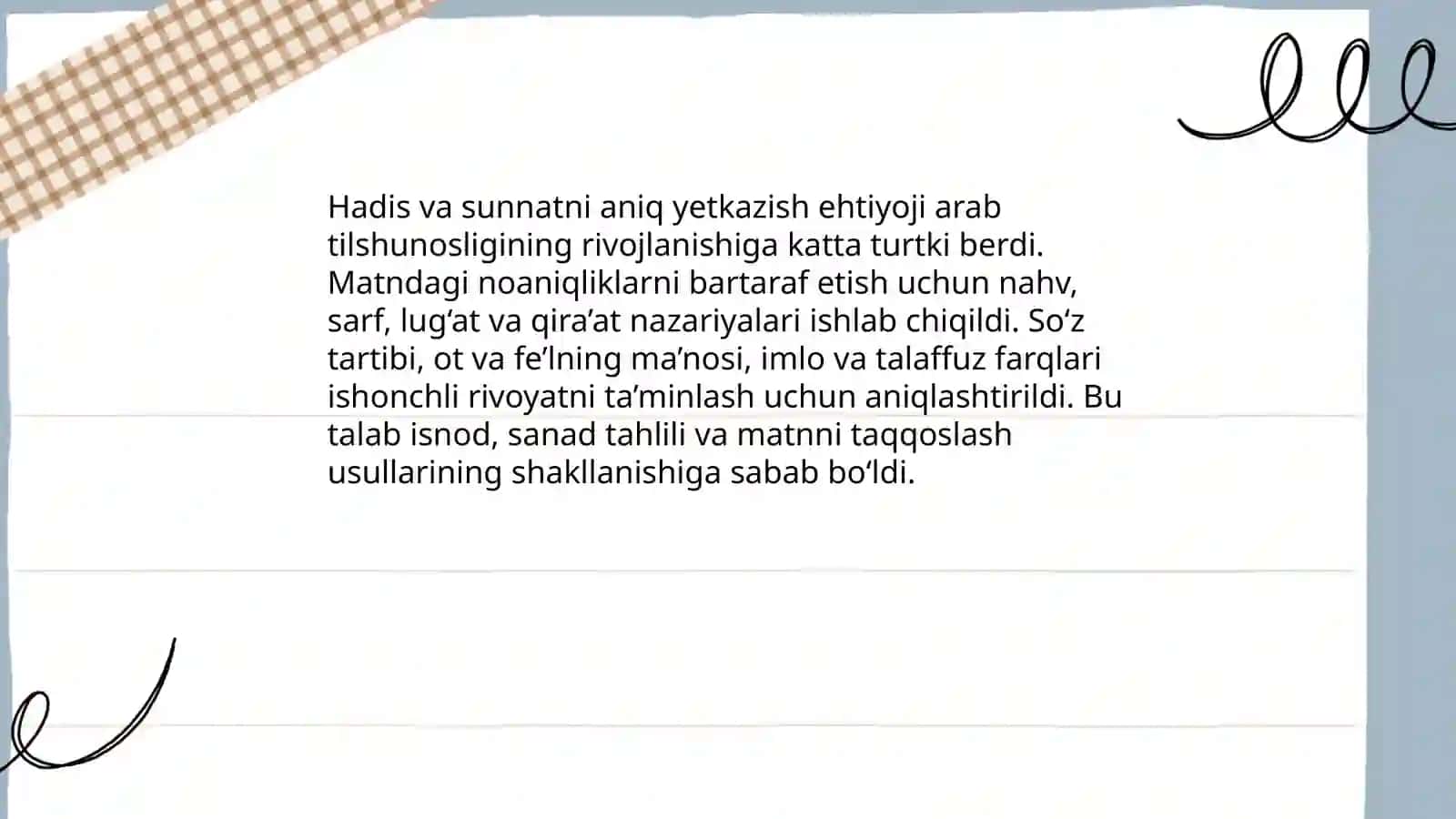 Arab tilshunosligining vujudga kelish sabablari 4