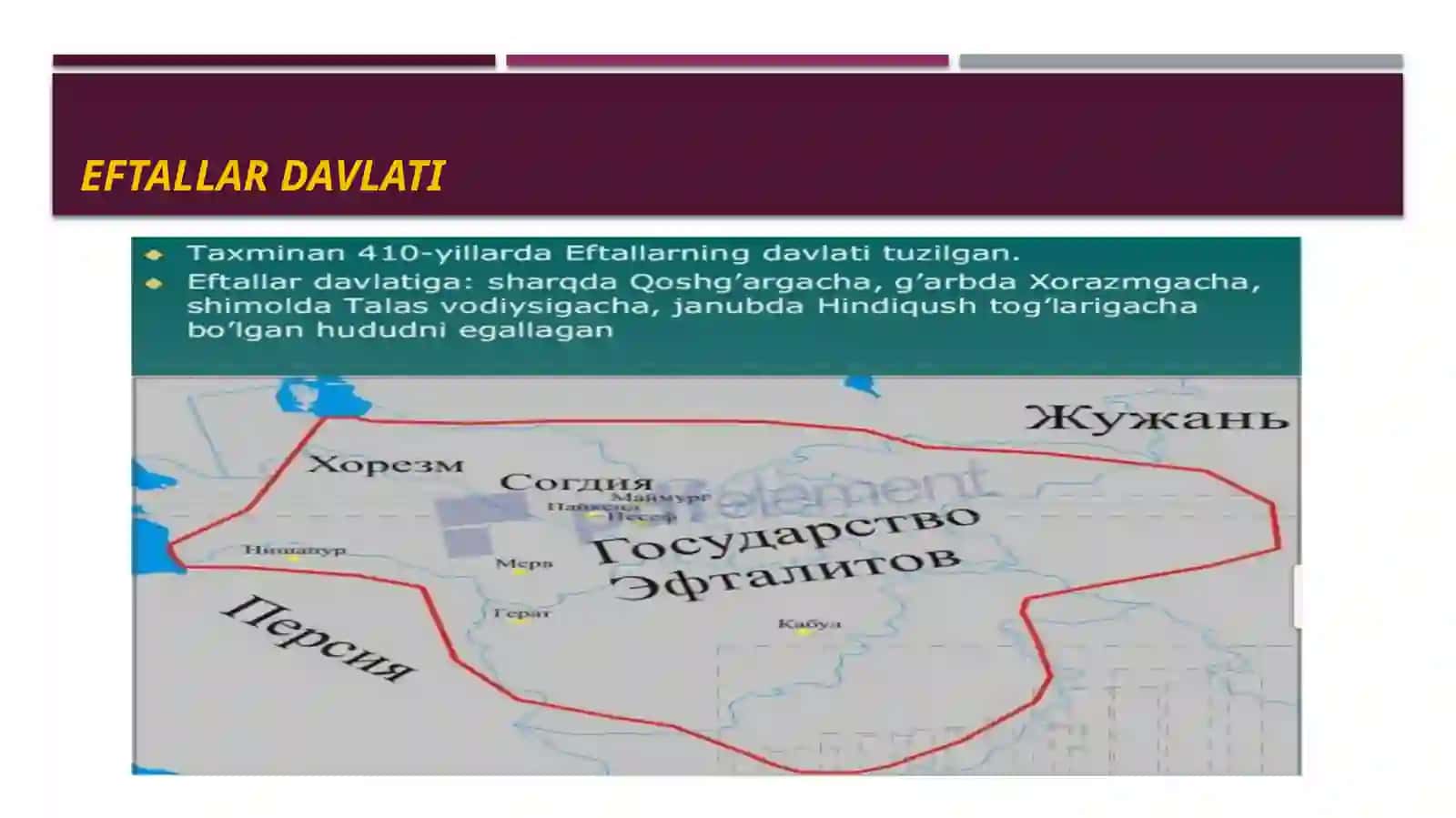 Eftallardavlatining iqtisodiy vademografikgeografiyasi 4