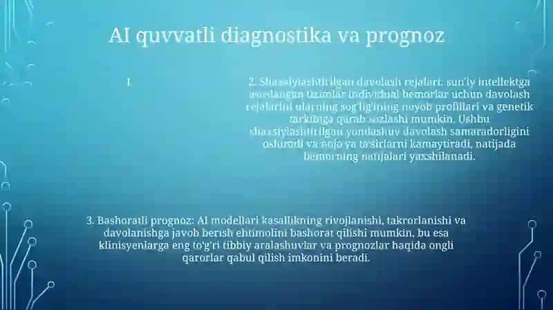 Sun'Iy Intellekt Qaysi Sohada Eng Zarur? Albatta Tibbiyotda.. 4
