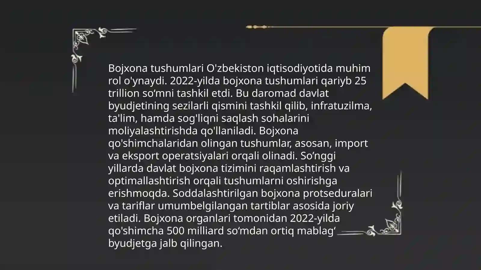 Bojxona to'lovlari va ularning turlari 4