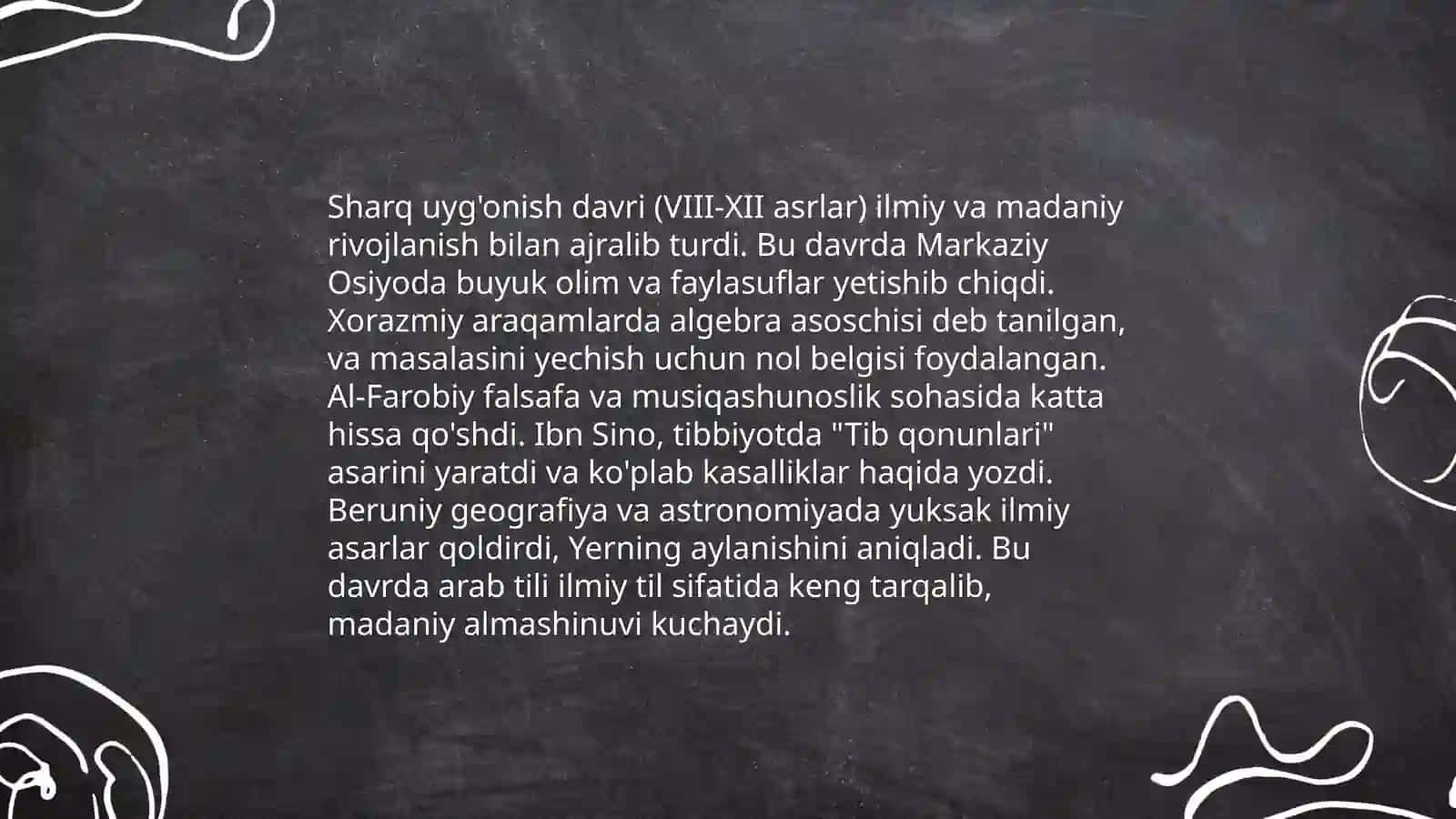 Sharq uyg'onish davri va uning tarixiy ahamiyati 4