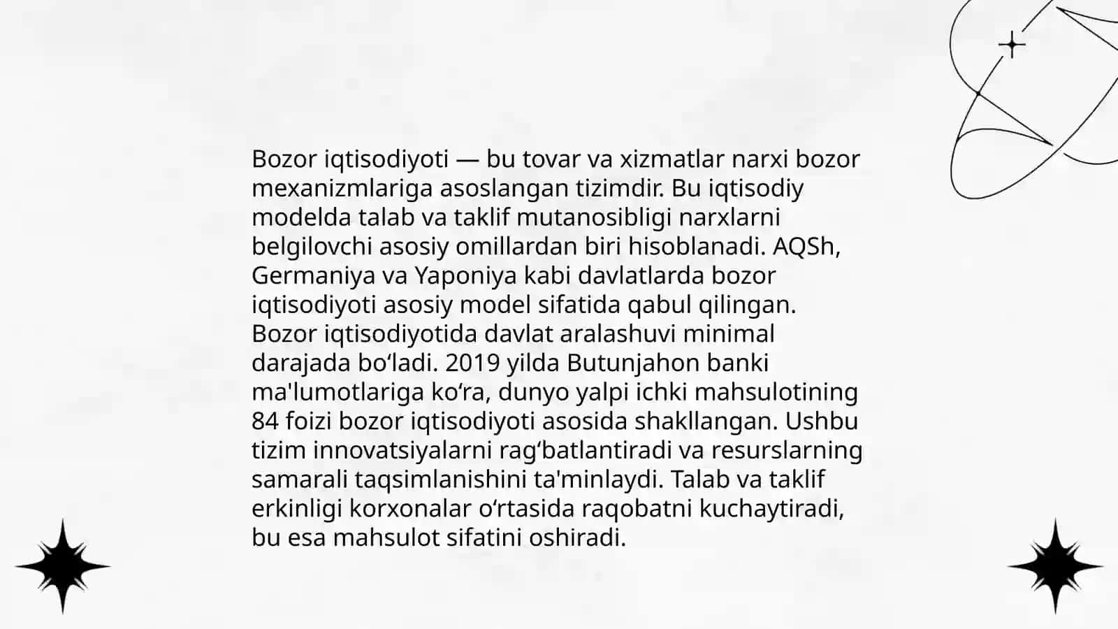 Iqtisodiy tizim turlari 4